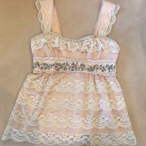 Embroidered camisole -Nanette Lepore